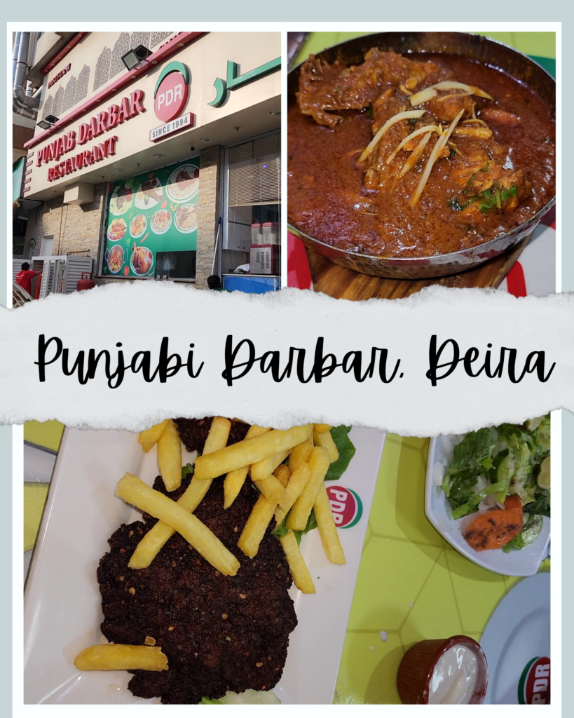 Punjabi Darbar restaurant dubai