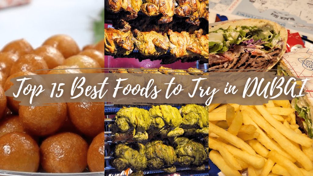 Best foods to try in Dubai