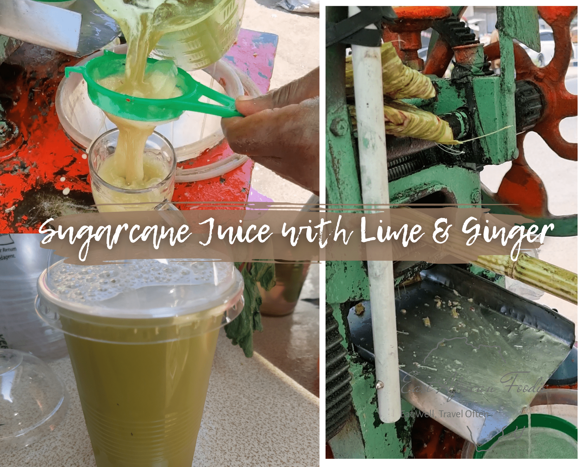 Dar es Salaam sugarcane juice