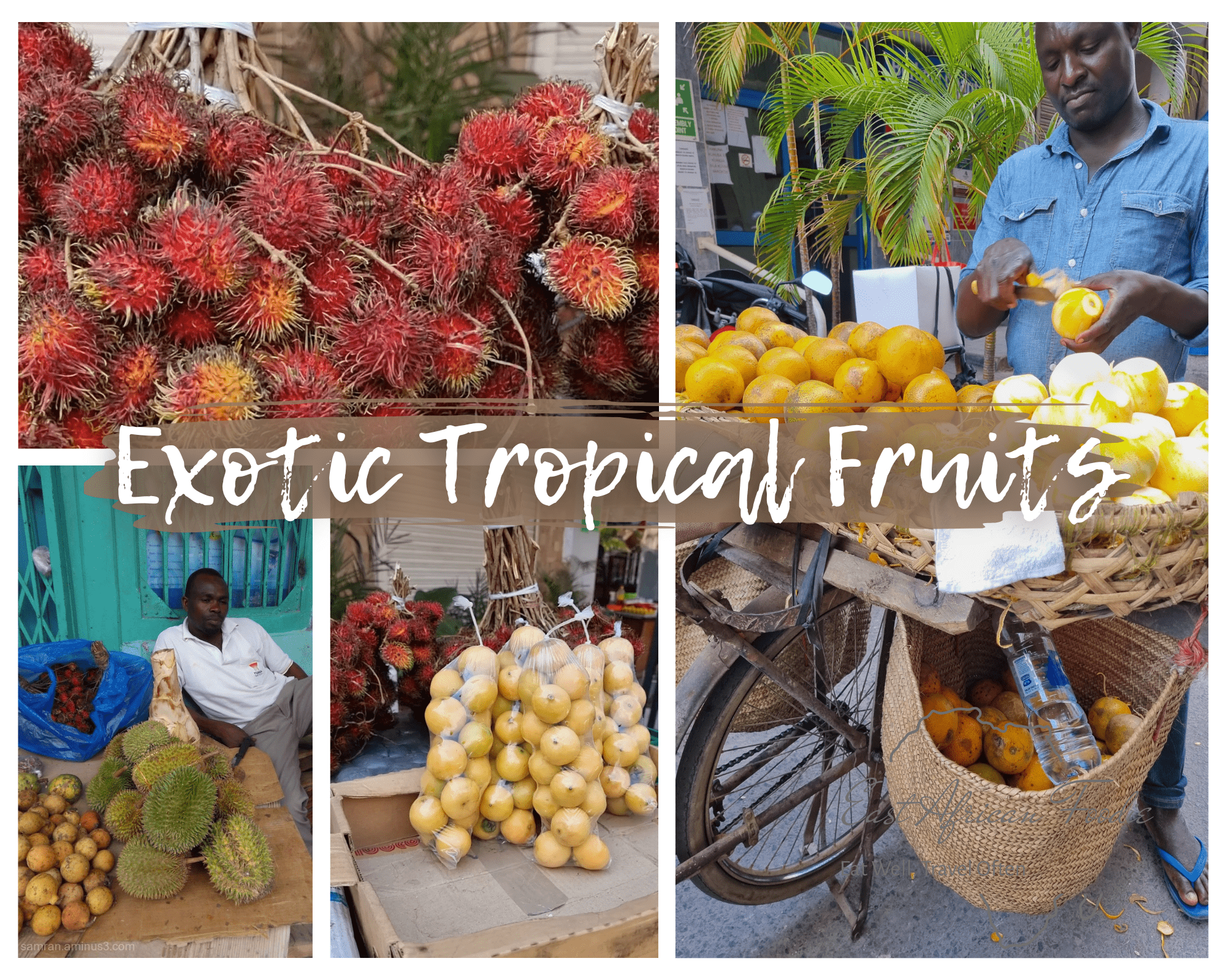 Dar es Salaam exotic fruits